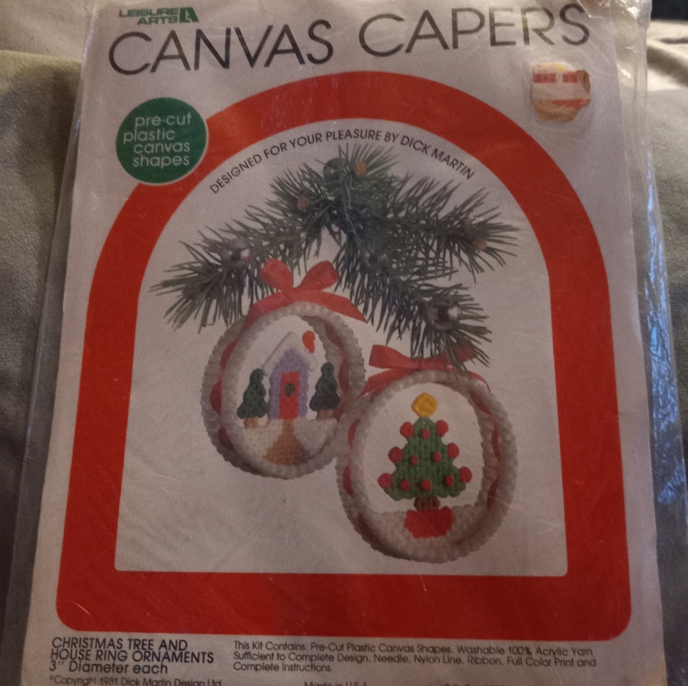Canvas Capers Ornaments
